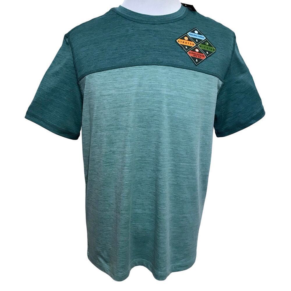 G.H. Bass NWT Green Performance Shirt Men M